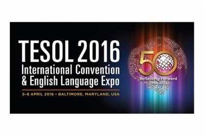 2016 TESOL Conference